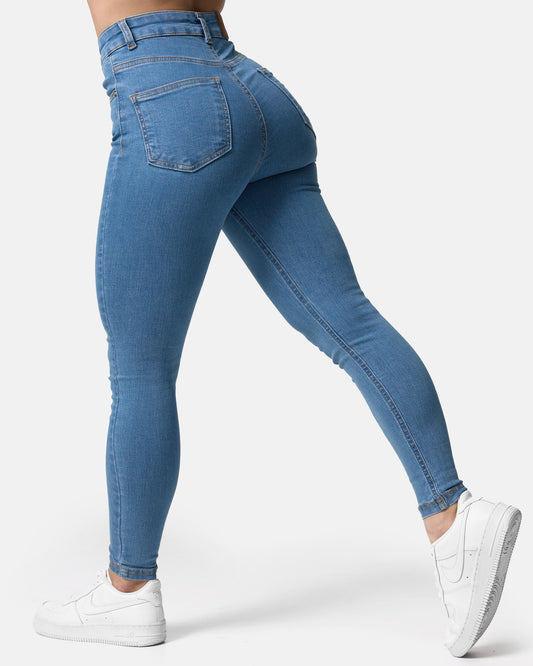 Pershape Skinny Jeans - Medium Blue