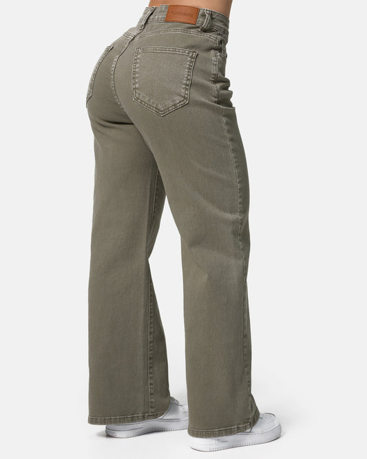 Pershape Baggy Jeans - Stone Green