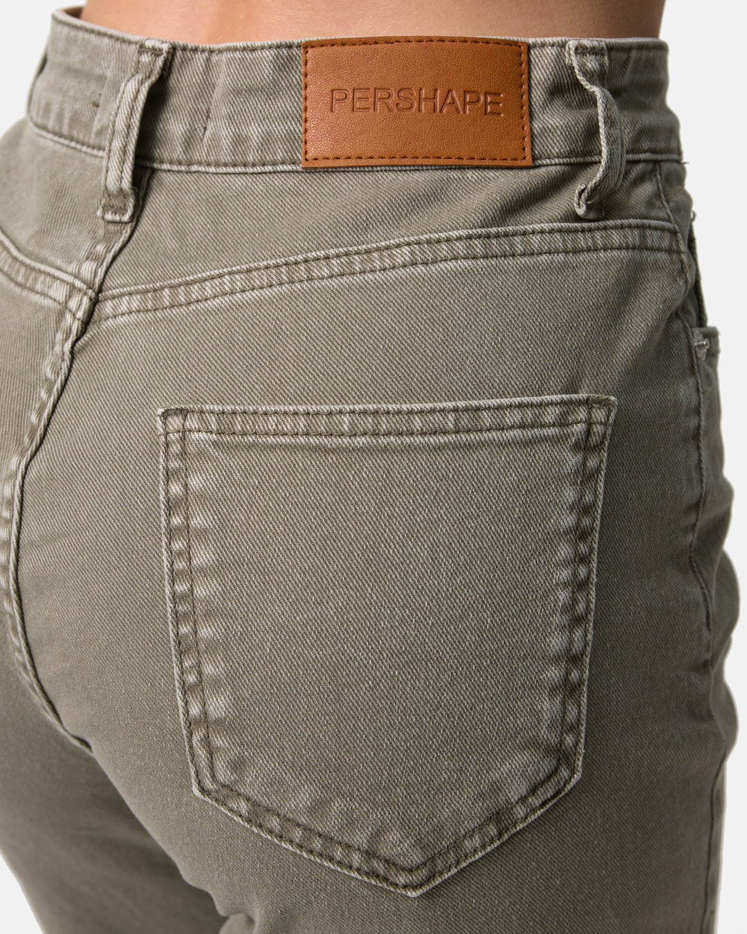 Pershape Baggy Jeans - Stone Green