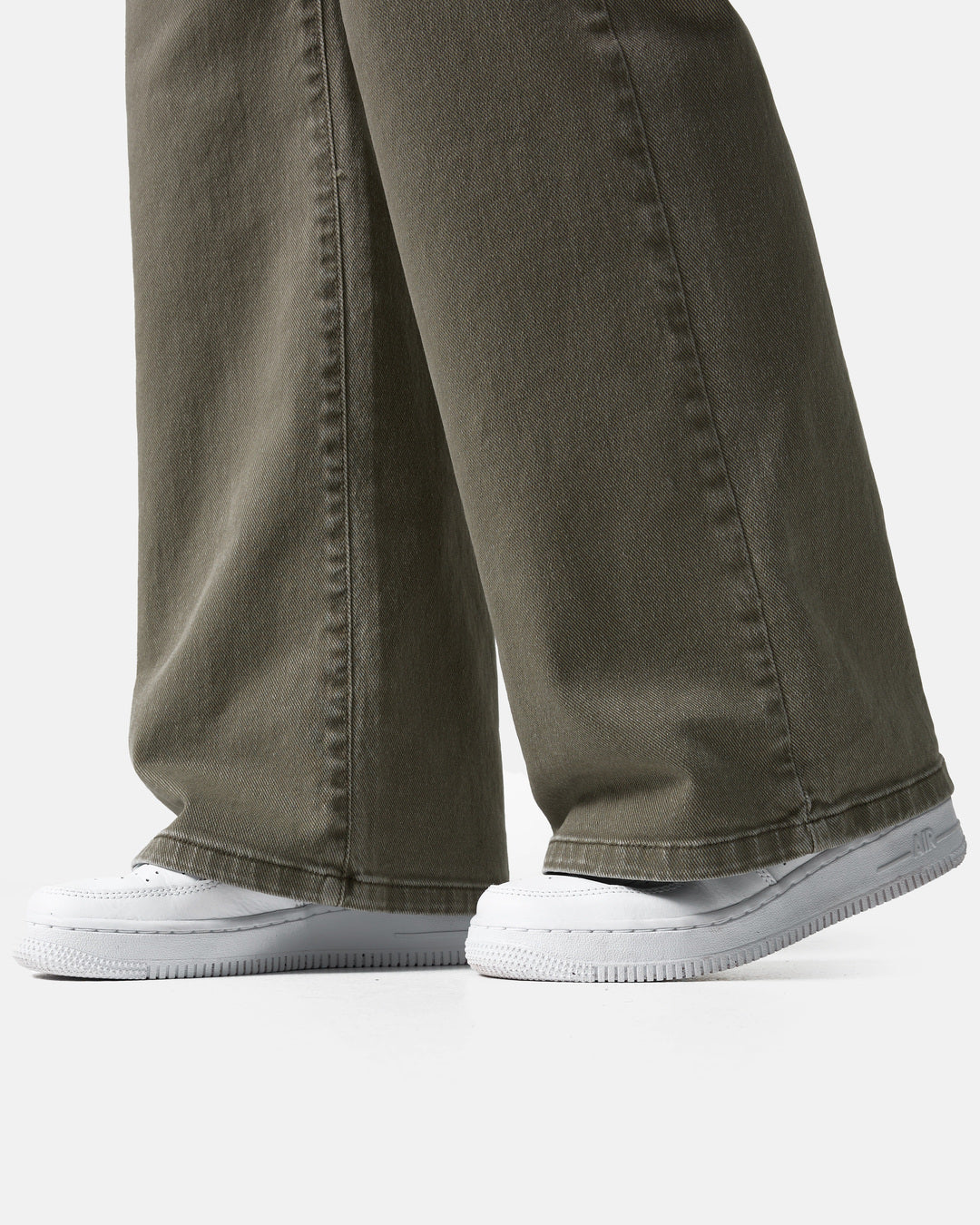 Pershape Baggy Jeans - Stone Green