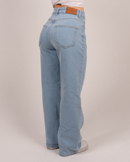 NEW: Pershape Straight Leg Jeans - Vintage Blue